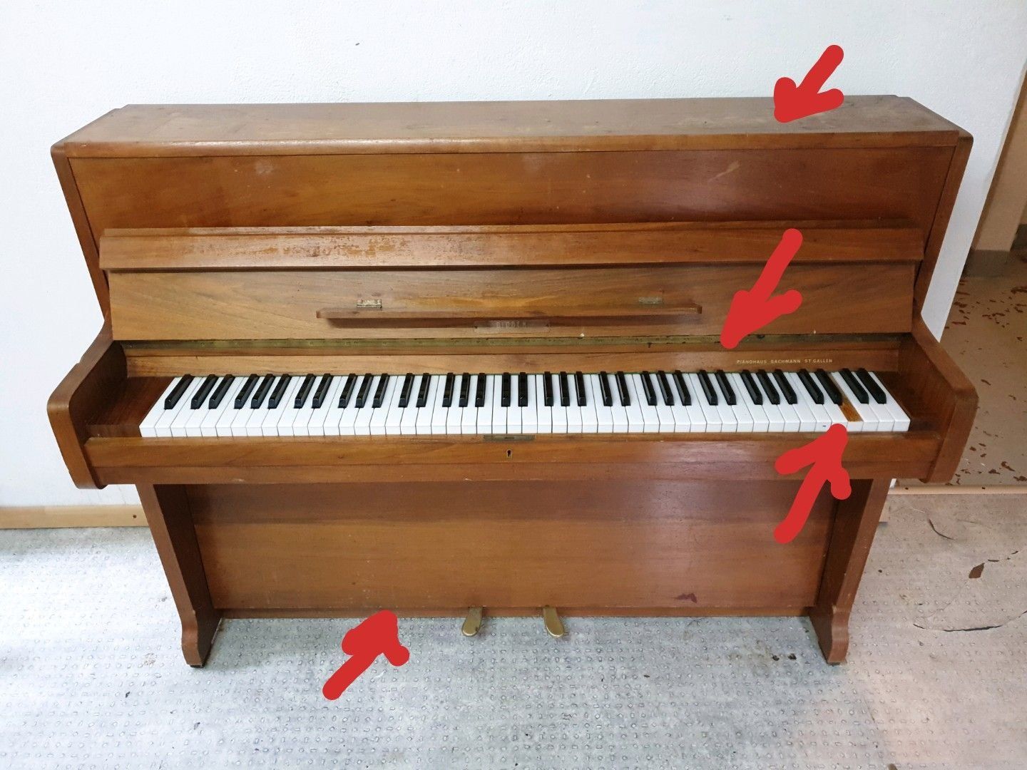 Strumenti musicali: Klavier gebraucht - direkt spielbar – Usato da Zürich venduto da lau_5fss 3