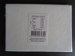 kleine Leinwand 6.3 x 8.5 cm