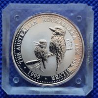 1 oz Silver Kookaburra 1999 Australia
