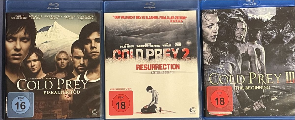 Tutti i DVDs: Cold Prey 1-3 – Usato da Waldenburg venduto da Gonzo8