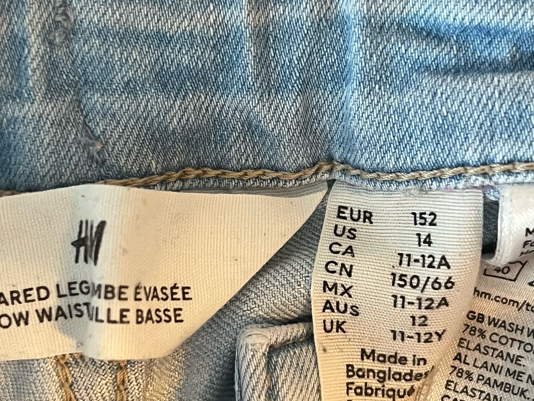 H&M Kleiderpakete & -sets: Kinderjeans Set +Tshirt G.140/146/152 – Gebraucht aus Buchs SG von dr750 4