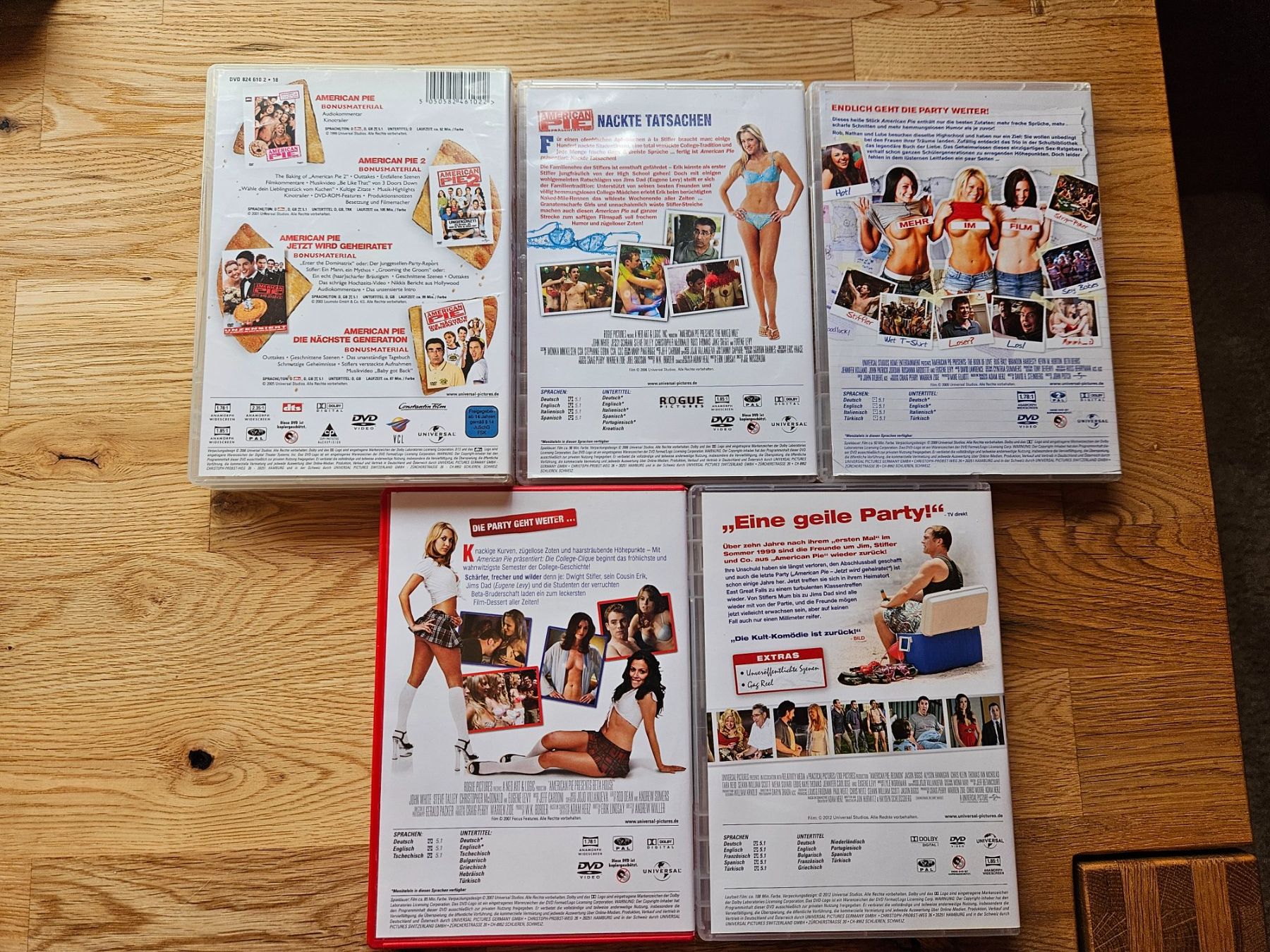 Tous les DVDs: American Pie  Filme 1-8 – D'occasion à Blankenburg par kat_hx7f 1