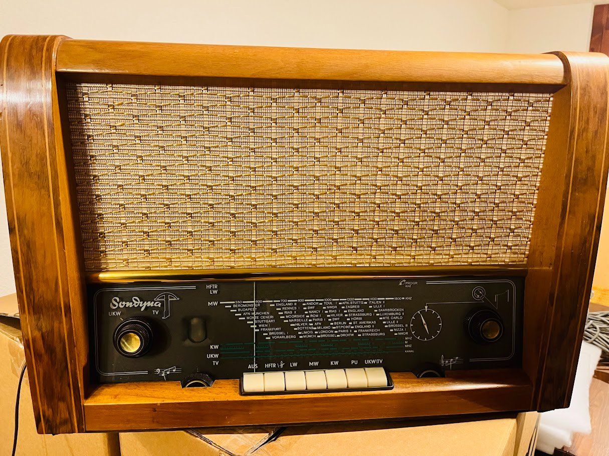 Radio: Sondyna 4516 Jg.1955 funktioniert – Usato da Wiesendangen venduto da Adrian13