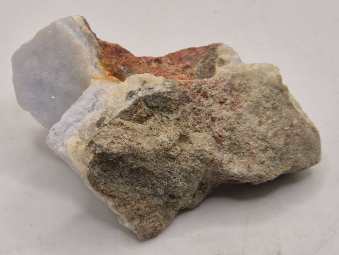 Mineralien & Heilsteine: Lagenachat "Blue lace",  (75) – Neu und originalverpackt aus Winterthur von LukasMineralienOase 1