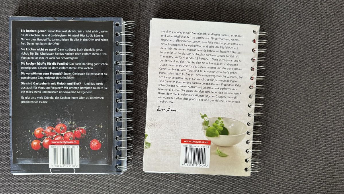 Libri: Betty Bossi Kochbücher – Usato da Zürich venduto da sel_9kd 1