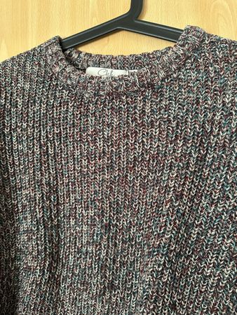Kuscheliger Strickpullover Gr. L, Herbstfarben, top Zustand