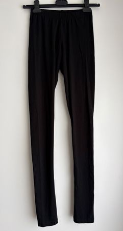 Leggins aus Baumwolle in schwarz von Pieces Grösse S