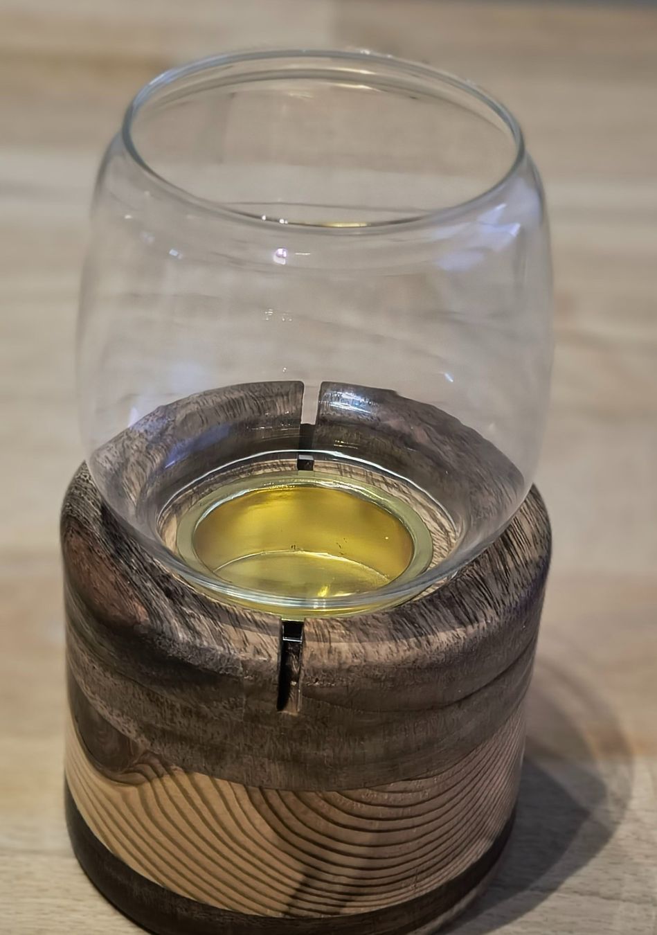 Kerzenständer: Windlicht Teelichthalter Holz / Glas – Neu (gemäss Beschreibung) aus Jona von odloreg 6