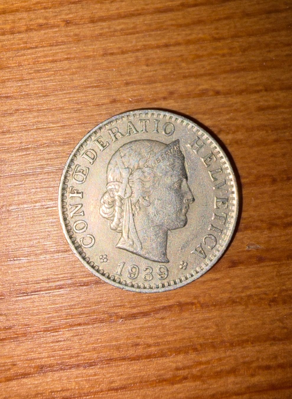 Tutti le monete: Pièce monnaie 20 centime 1939 – Usato da Genève venduto da miguel.geneva