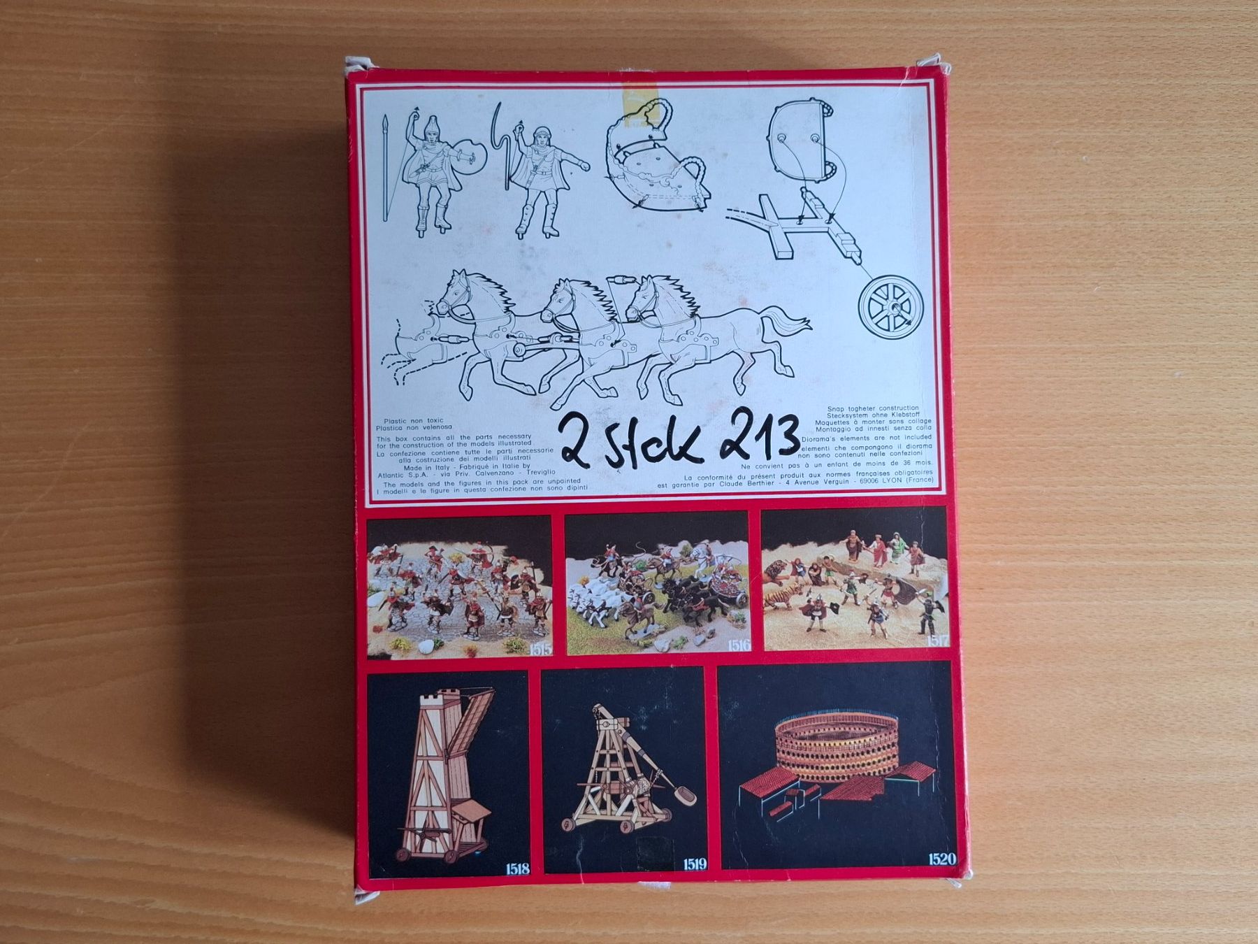 Statuette: Atlantic 1/32 "THE ROMANS The roman cavalry" – Nuovo (secondo la descrizione) da Diepoldsau venduto da beeteutel 3