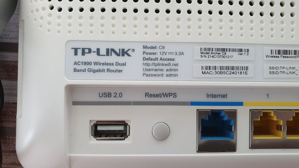 TP Link Archer AC1900 Wireless Dual Band Router - Model C9 (Gebraucht ...