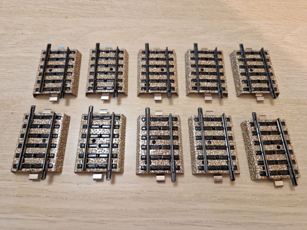 Marklin 24430 Binario Curvo Con Massicciata R4 = 579,3 Mm 30 Marklin C Sistema Ac - Foto 7