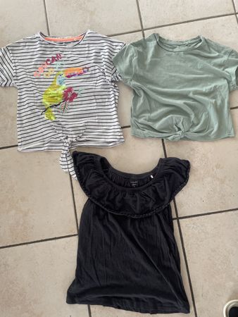 3 süsse Manor Kids T-Shirts Gr.134/140👧🏻