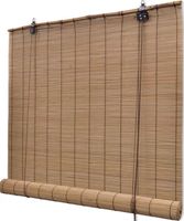 Bambusrollo vidaXL braun 100 × 220 cm 2 Stück