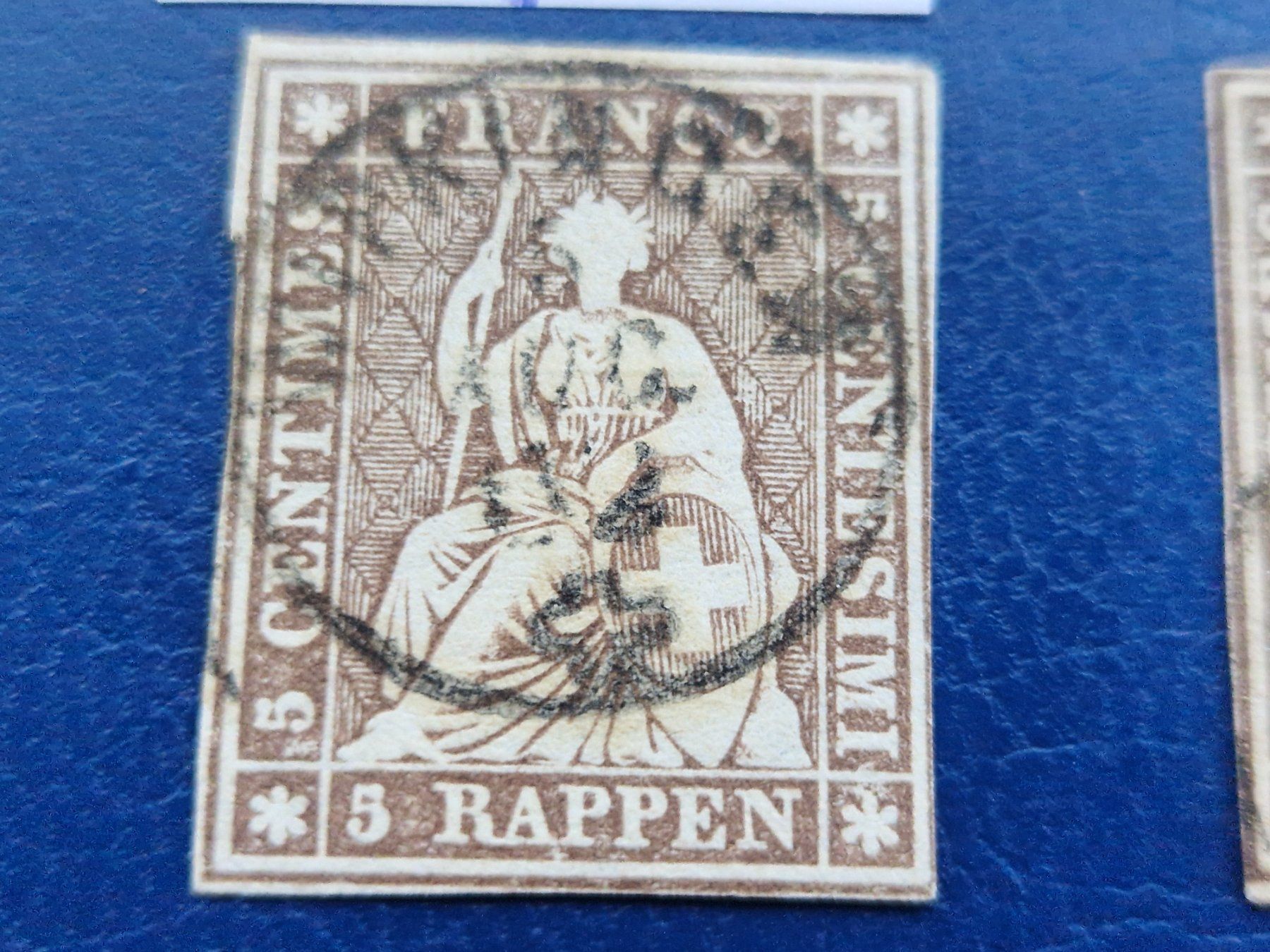 Alle Briefmarken: Strubel 22G, 3 St., ab 1.- – Gebraucht aus Burgdorf von Glossy01 1