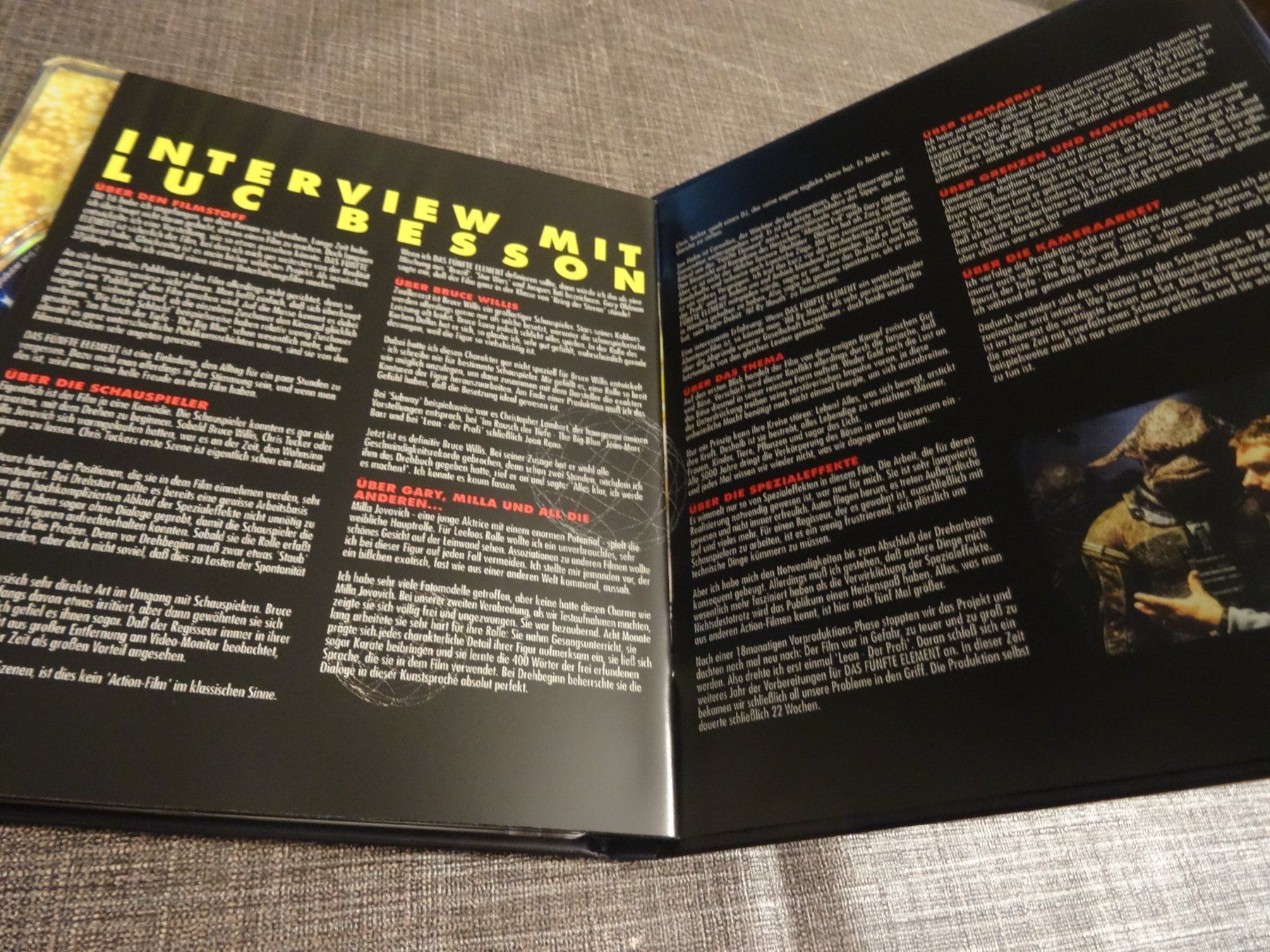 Tous les DVDs: Das Fünfte Element Blu-ray MEDIABOOK – D'occasion à Olten par Disc-Verkauf 2