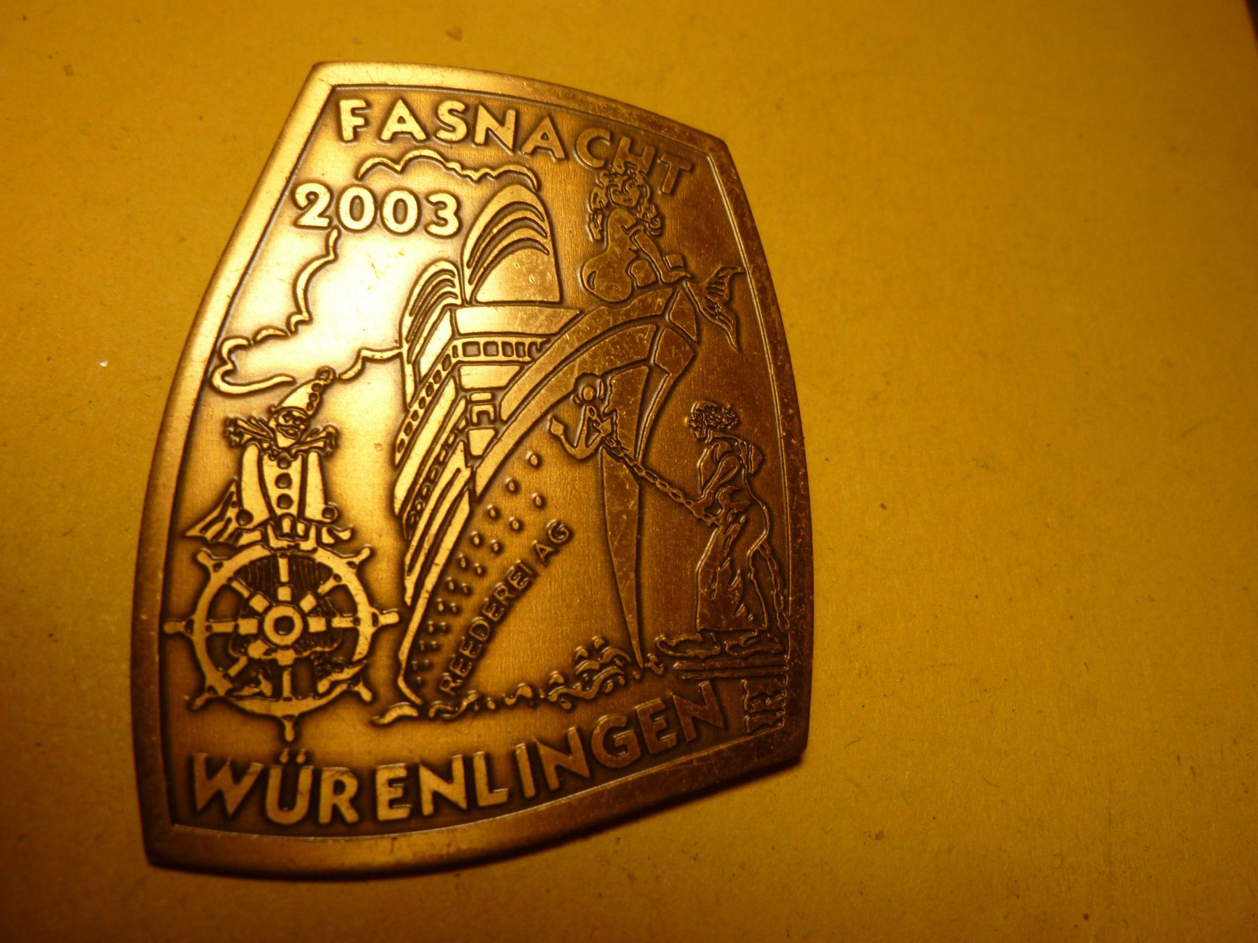 Placchette & Badge: WÜRELINGEN 2003 BRONZE – Usato da Ried (Muotathal) venduto da Mandarin02