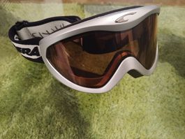 Carrera Ski- Snowboardbrille Silber S / M