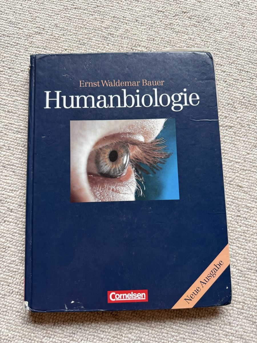 Bücher: Humanbiologie Buch  – Gebraucht aus Davos Glaris von noa_59j8