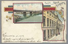 1903, LITO CASALE MONFERRATO TAXIERT MIT 10 RP. 0 BRIG ANK-0
