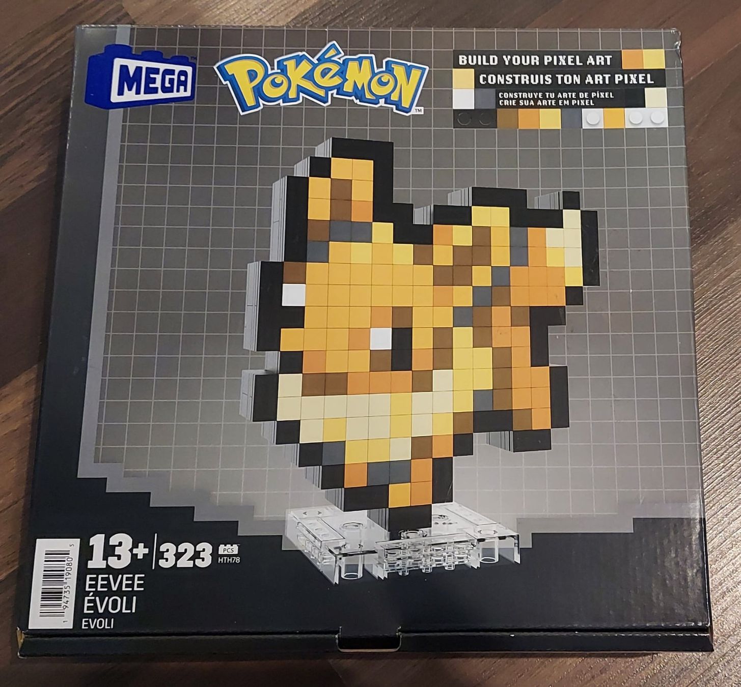 Mega Kit di costruzioni: Mega: Pixel Art Eevee Set (set 323) - no lego – Nuovo e nell'imballaggio originale da Giubiasco venduto da Grungni