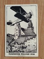 Flugpostkarte / Flugmeeting Willisau 1930 Gelaufen 