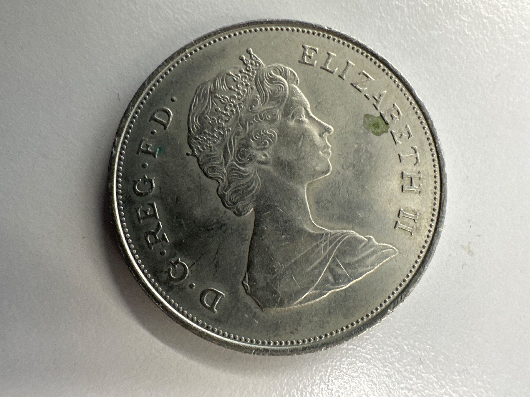 Tutti le monete: 3x 1 Crown, 1x 25 Pence England – Usato da Herisau venduto da herau 6