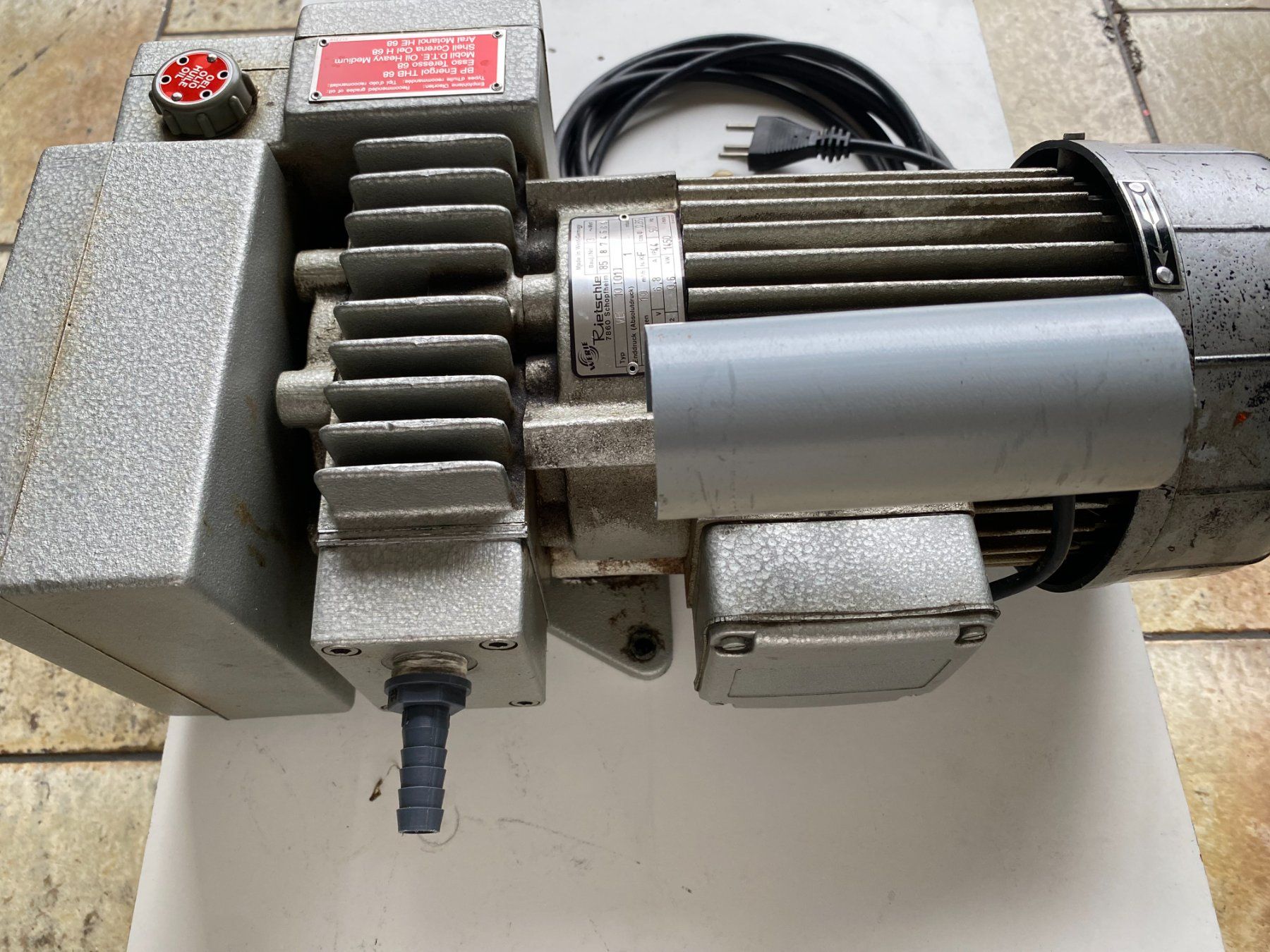 Pompes et pièces: Pompe a vide   Rietschle – D'occasion à Cortaillod par cri_hw2g 3