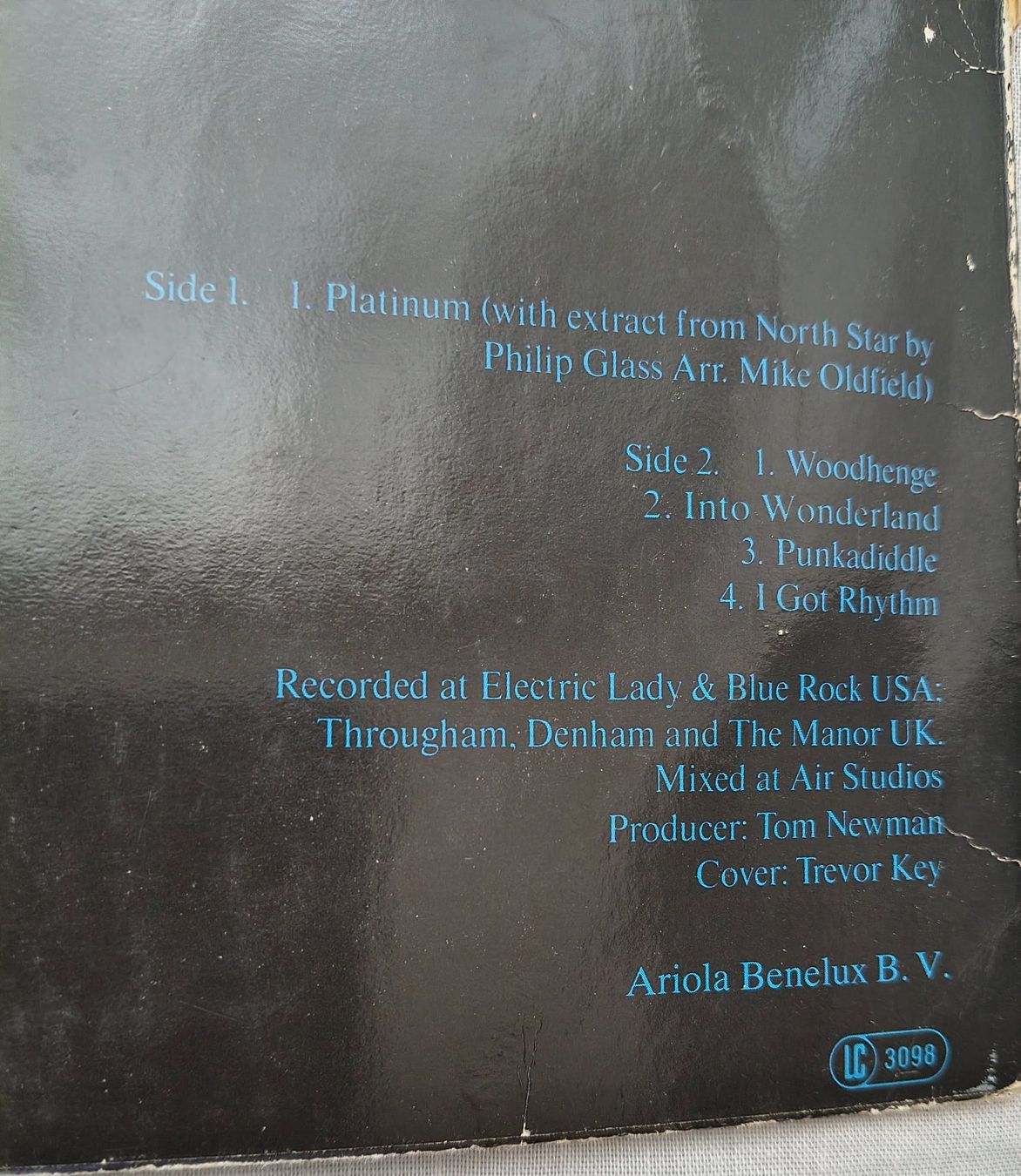 Dischi in vinile: LP "MIKE OLDFIELD - PLATINUM" – Usato da Binningen venduto da mar_2jlr 2