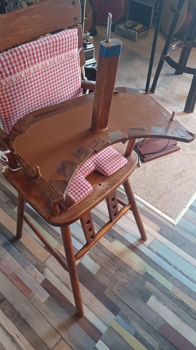 Seggioloni: Retro Holz Kinderstuhl, Hochstuhl  – Usato da Watt venduto da Wfifi 2
