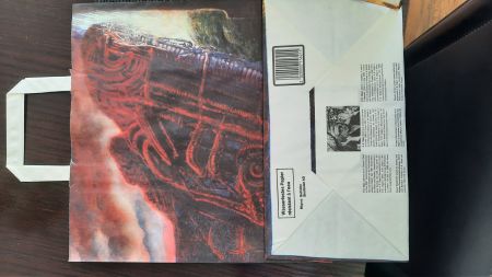 H.R. Giger; Migros Künstlertasche; neu
