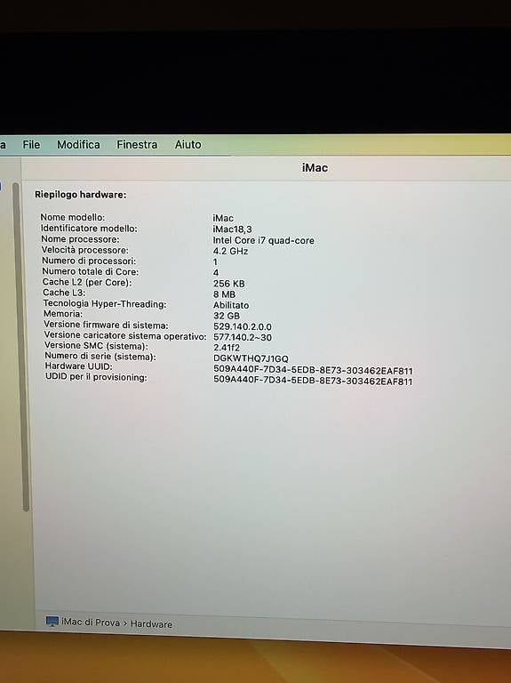 PCs: iMac 3TB 32GB RAM 2017 – Gebraucht aus Ascona von GioeleS 2