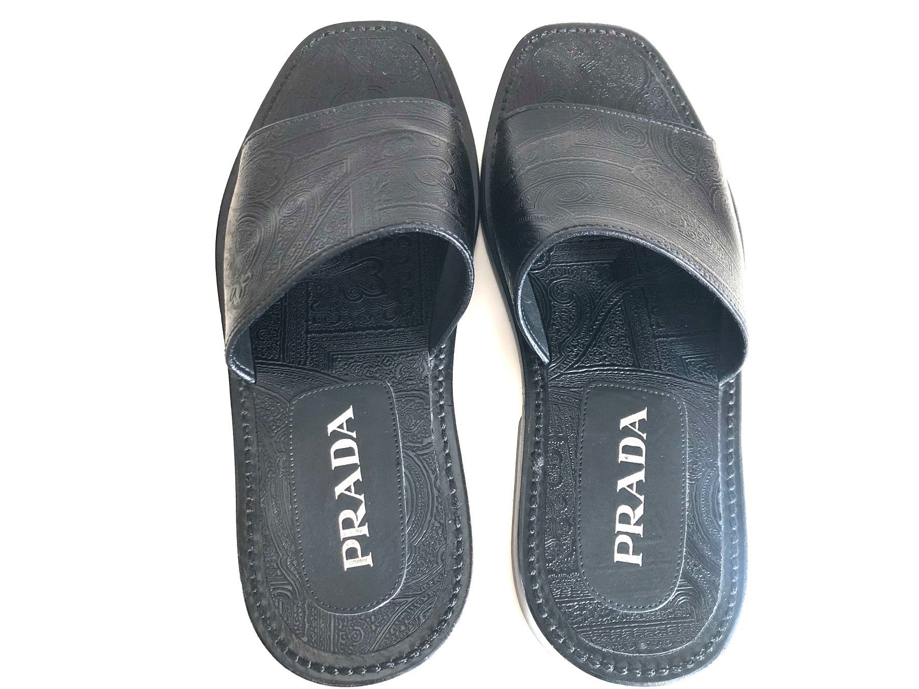 Prada Chaussures hommes: LEATHER PRADA SANDALS – D'occasion à Zürich par Yanches 2