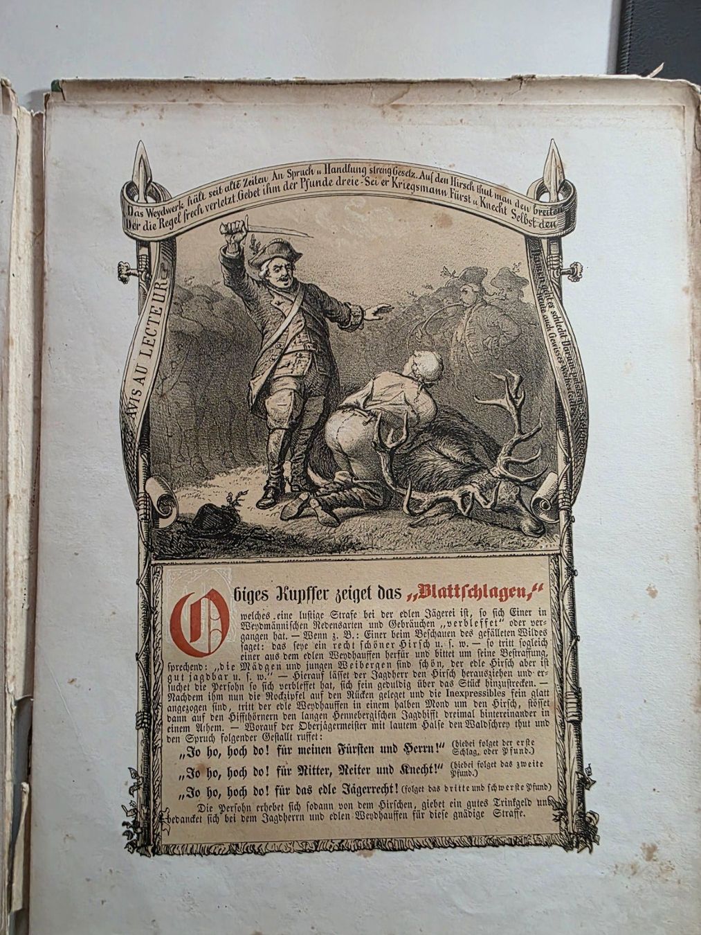 Libri: loses antikes Buch Jäger Sprache - 1855 – Difettoso da Walterswil BE venduto da Lonitti 9