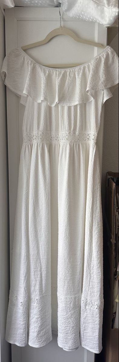 Kleider: Weisses romantisches Sommerkleid – Neu (gemäss Beschreibung) aus Zürich von Chez_Dali