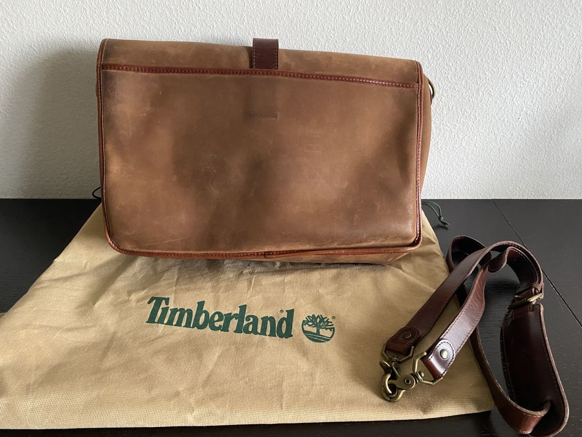 Timberland Borse: Timberland Leder Business Tasche – Usato da St.Gallen venduto da Design04 1