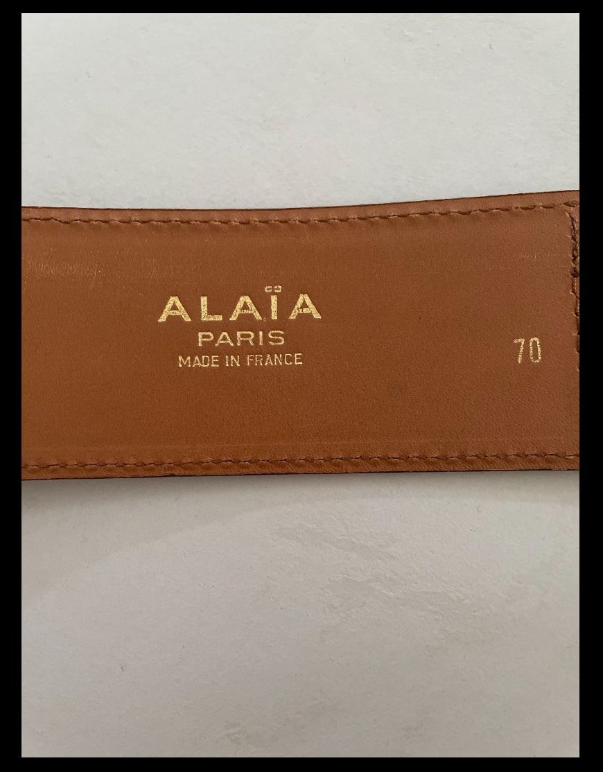 Alaia Cinture: Ceinture Alaïa Paris Taille 70 – Nuovo (secondo la descrizione) da Nyon venduto da ikel78