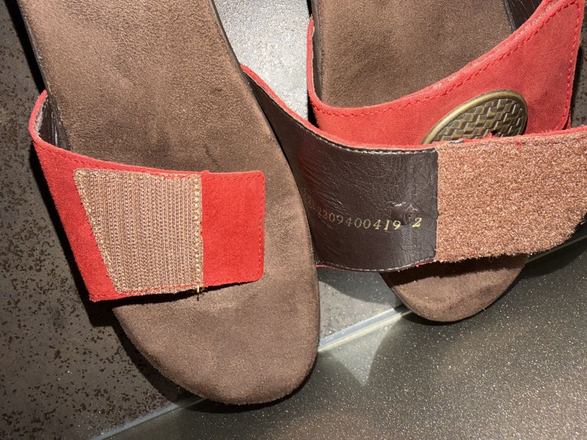 Rieker Scarpe da donna: Leder Sandale RIEKER 42 neu – Nuovo (secondo la descrizione) da Dornach venduto da samuti 5