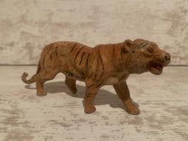 Tiger aus Elastolin ca. 100 Jahre altes Spielzeug