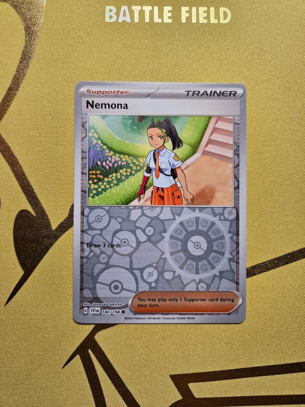 Pokémon Carte collezionabili: Scarlet & Violet - Nemona – Usato da Bellinzona venduto da Pokemarco