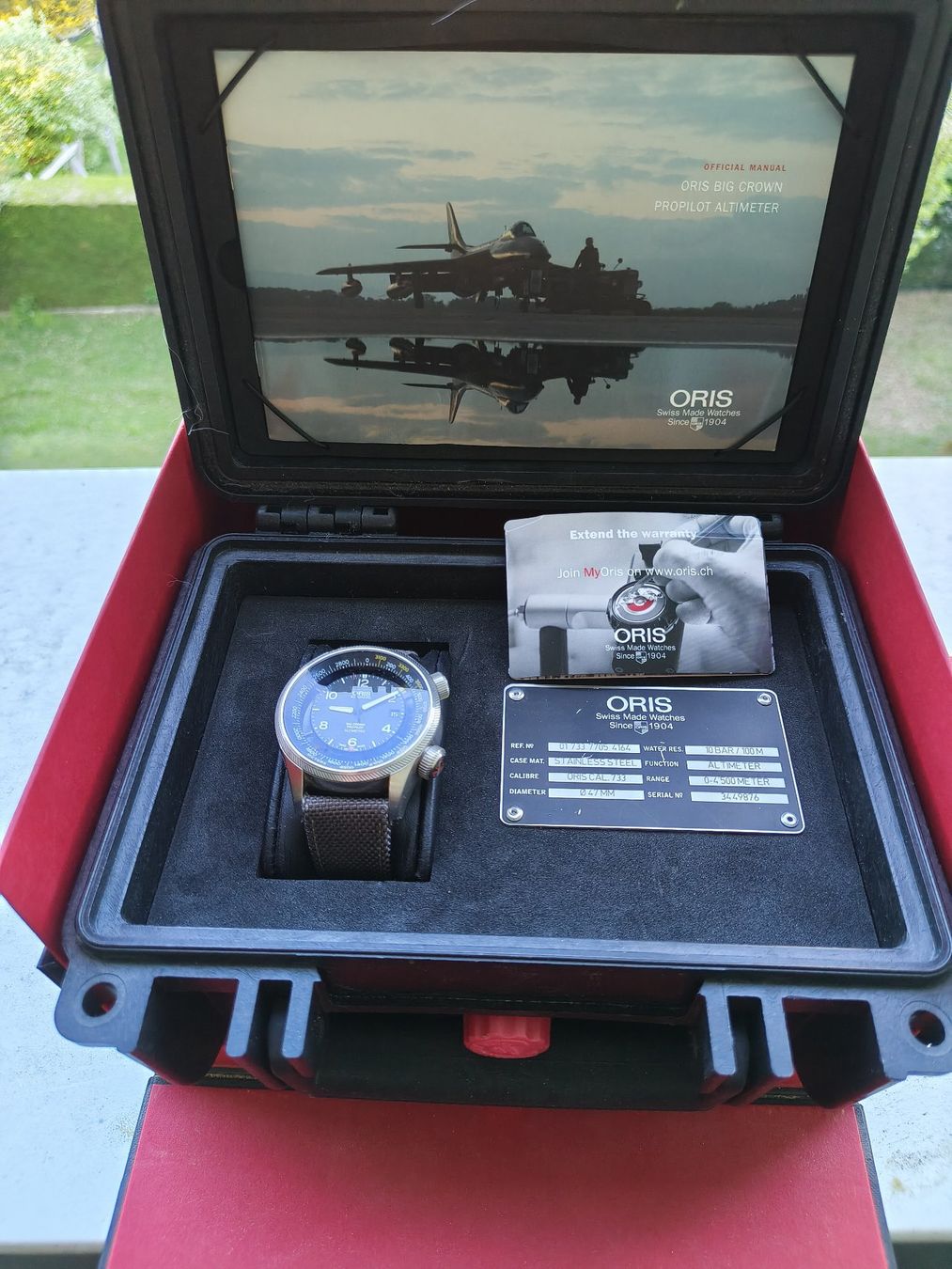 Oris Orologi: Oris Big Crown ProPilot Altimètre – Usato da Plan-les-Ouates venduto da hrapazz 5
