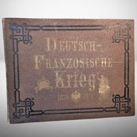 XXL Prachtwerk 1870/71 ⚔️ Goldprägung & Farblithos 🏰 Antik