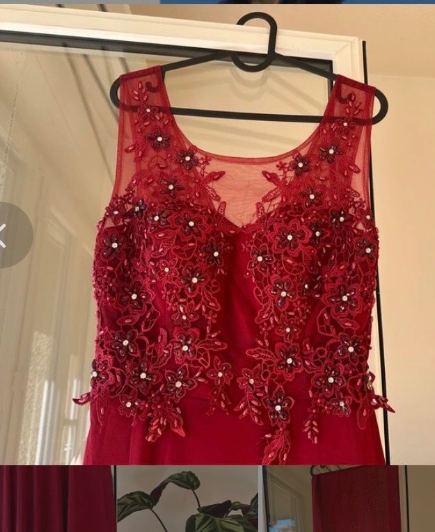 Kleider: Rotes Abendkleid L/XL – Gebraucht aus Zürich von sas_2n5x 2