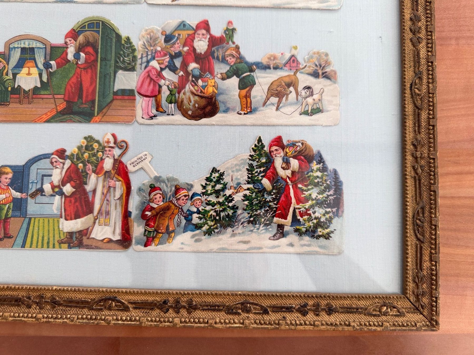 Poster & Bilder: Altes Bild mit Weihnachtsmotiven – Gebraucht aus Frauenfeld von suiza55 2