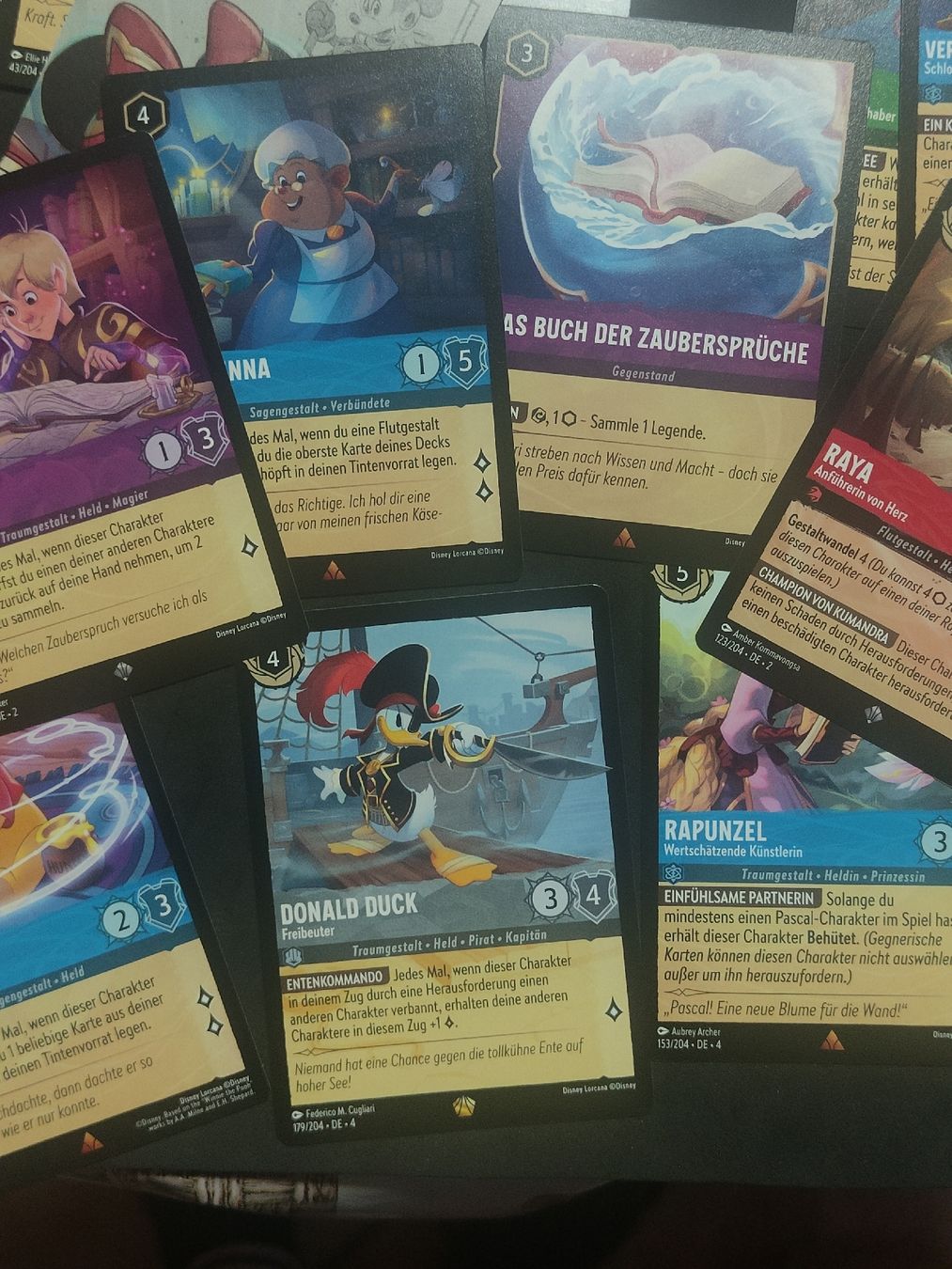 Disney Sammelbilder & Trading cards: Lorcana Set 2 und 4 - Rare, Reverse, Super Rare, Legendary – Neu (gemäss Beschreibung) aus Riva San Vitale von kokinho95 1