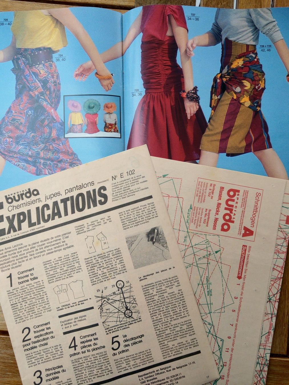 Cartamodelli: Burda special vacances E102 (35) – Usato da Lausanne venduto da tal_01 9