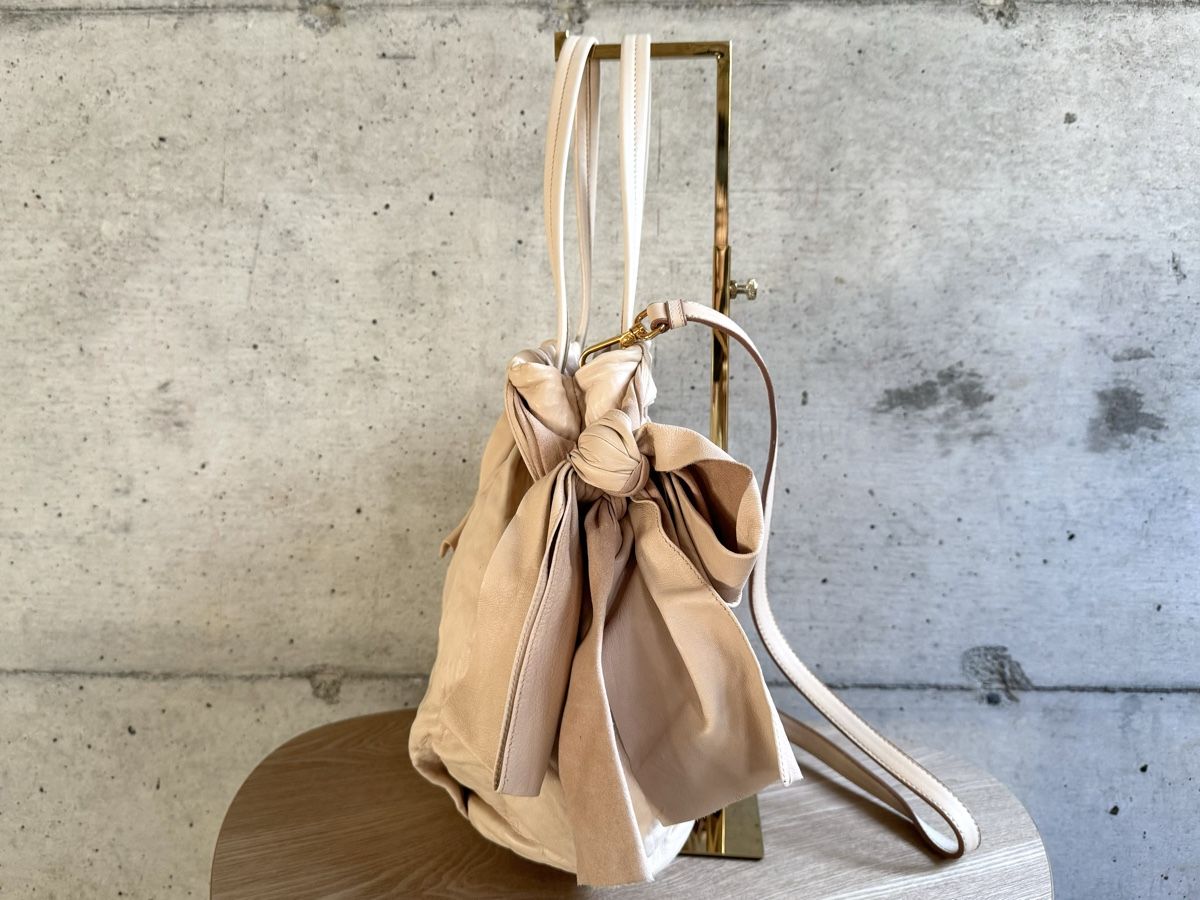 Prada Borse da donna: PRADA Nappa Bow Tote Sac Tasche – Usato da Kriens venduto da hannaandkiko 2