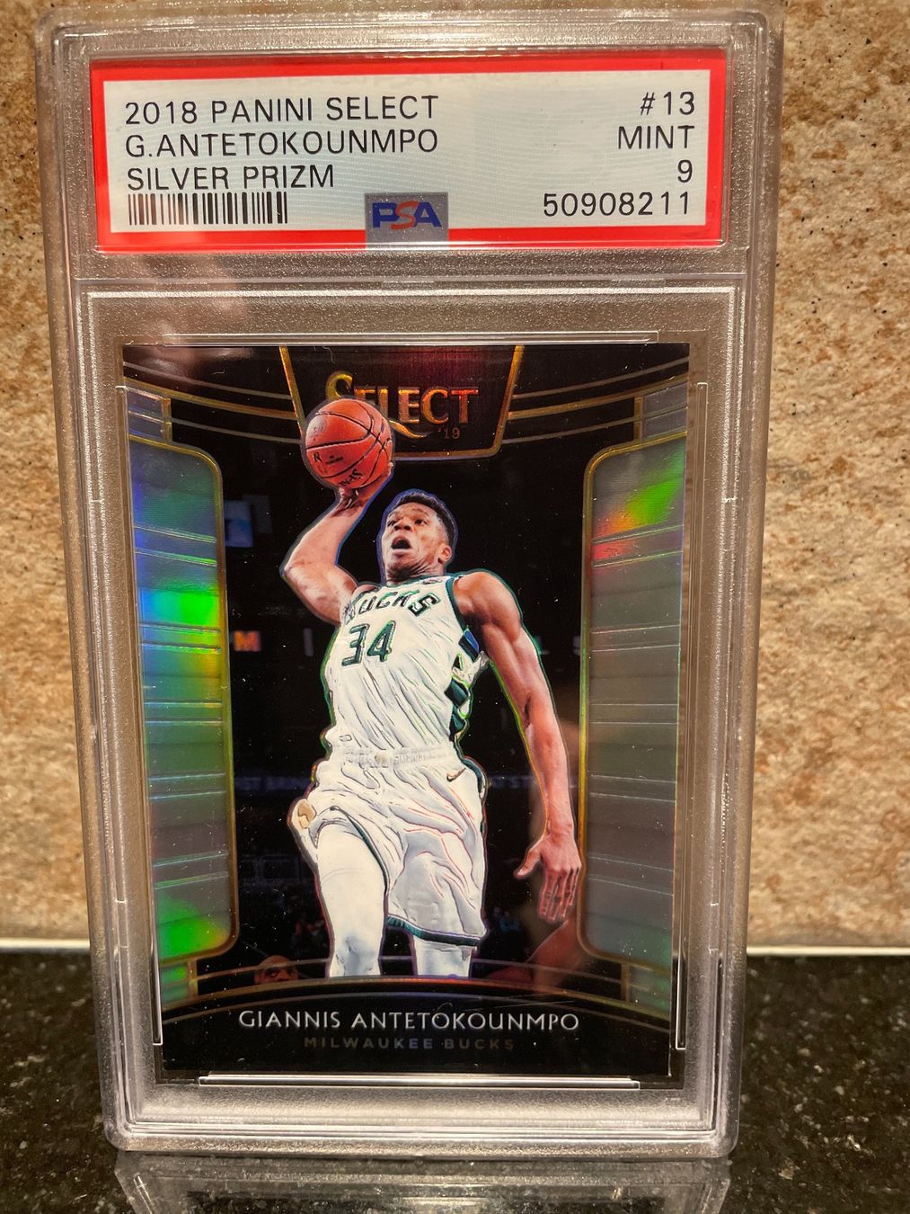 Nba Sammelbilder & Trading cards: NBA Giannis Antetokounmpo Silver Prizm SELECT – Gebraucht aus Moudon von AndreSR89