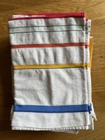Bunt gestreifte Küchentücher / Geschirrtücher, 7 Stk.