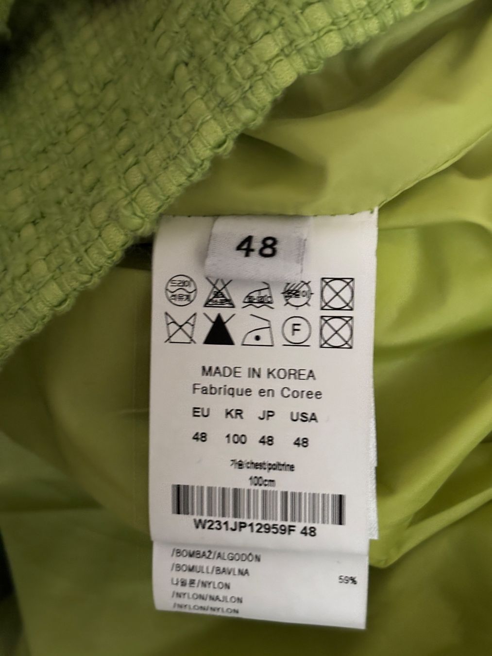 Giacche: VESTE WOOYOUNGMI – Nuovo (secondo la descrizione) da Essertines-Yverdon venduto da aureljos_pics 3